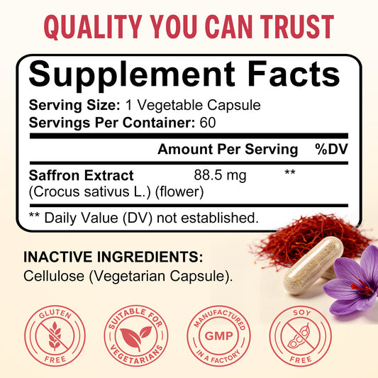 Shinemuse® Saffron Mood + Focus Complex