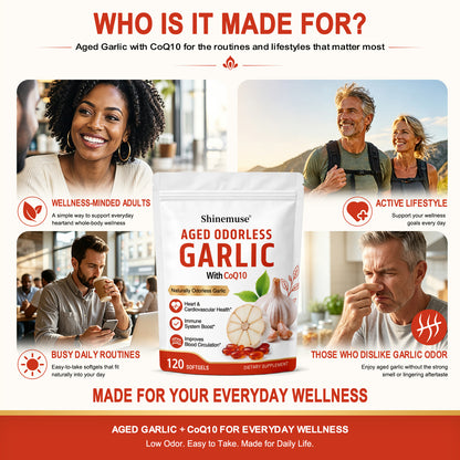 Shinemuse® Aged Garlic Wellness Formula