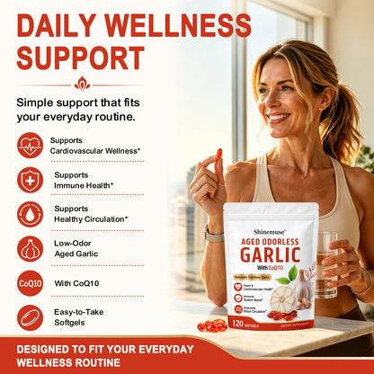 Shinemuse® Aged Garlic Wellness Formula