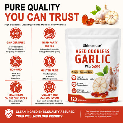 Shinemuse® Aged Garlic Wellness Formula