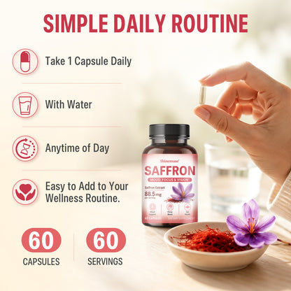 Shinemuse® Saffron Mood + Focus Complex